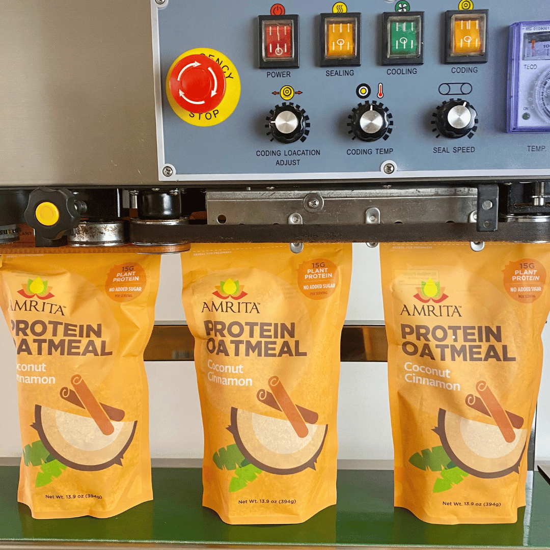 Amrita Health Foods Coconut Cinnamon Protein Oats