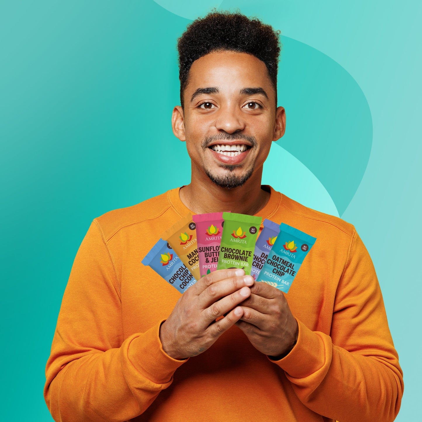 amrita-health-foods High Protein Bars Variety Pack