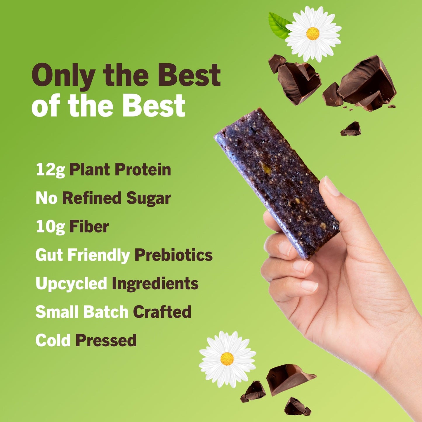 amrita-health-foods protein bars 12 Bars Chocolate Brownie