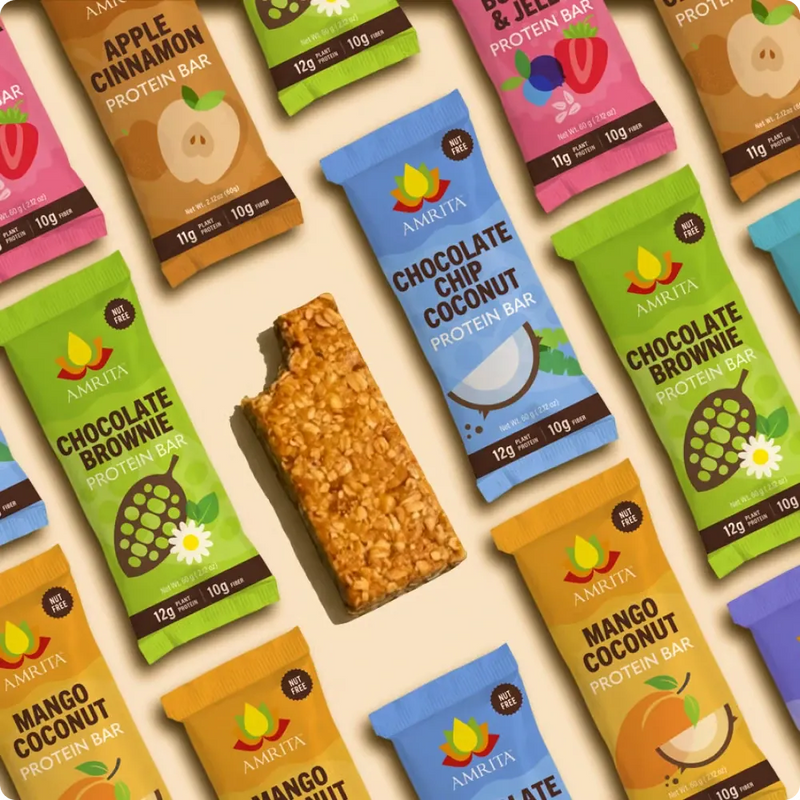 100% Allergen-Free With Complete Nutrition in Every Bar