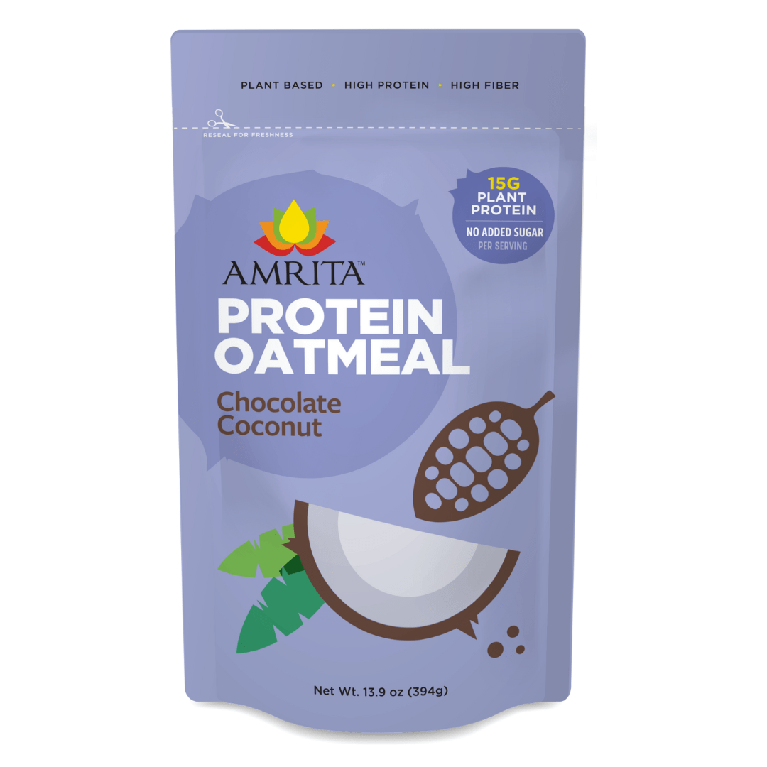 Amrita Health Foods 1 bag Chocolate Coconut Protein Oats