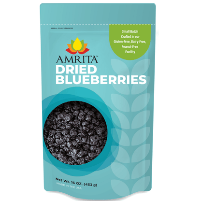 Amrita Health Foods 1lb Dried Blueberries