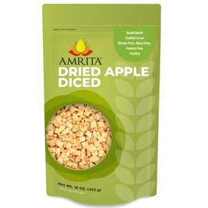 Amrita Health Foods 8 oz Diced Apple
