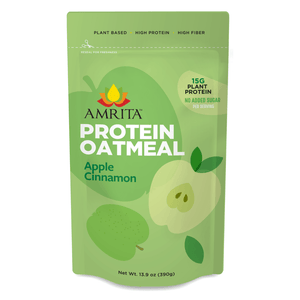 Amrita Health Foods Apple Cinnamon Oats (1 bag) Apple Cinnamon Protein Oats