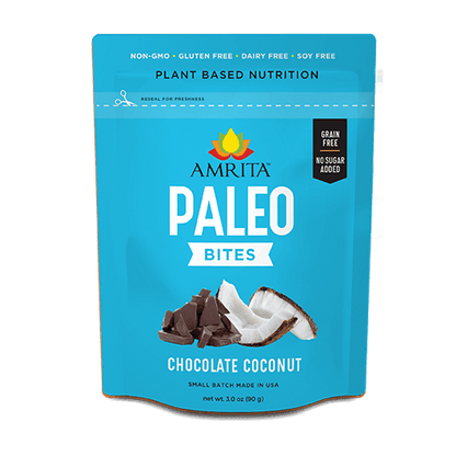 amrita-health-foods Paleo Chocolate Chip Coconut Bites (3 Pouches)