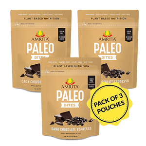 amrita-health-foods Paleo Dark Chocolate Espresso Bites (3 Pouches)