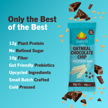 amrita-health-foods protein bars Oatmeal Chocolate Chip