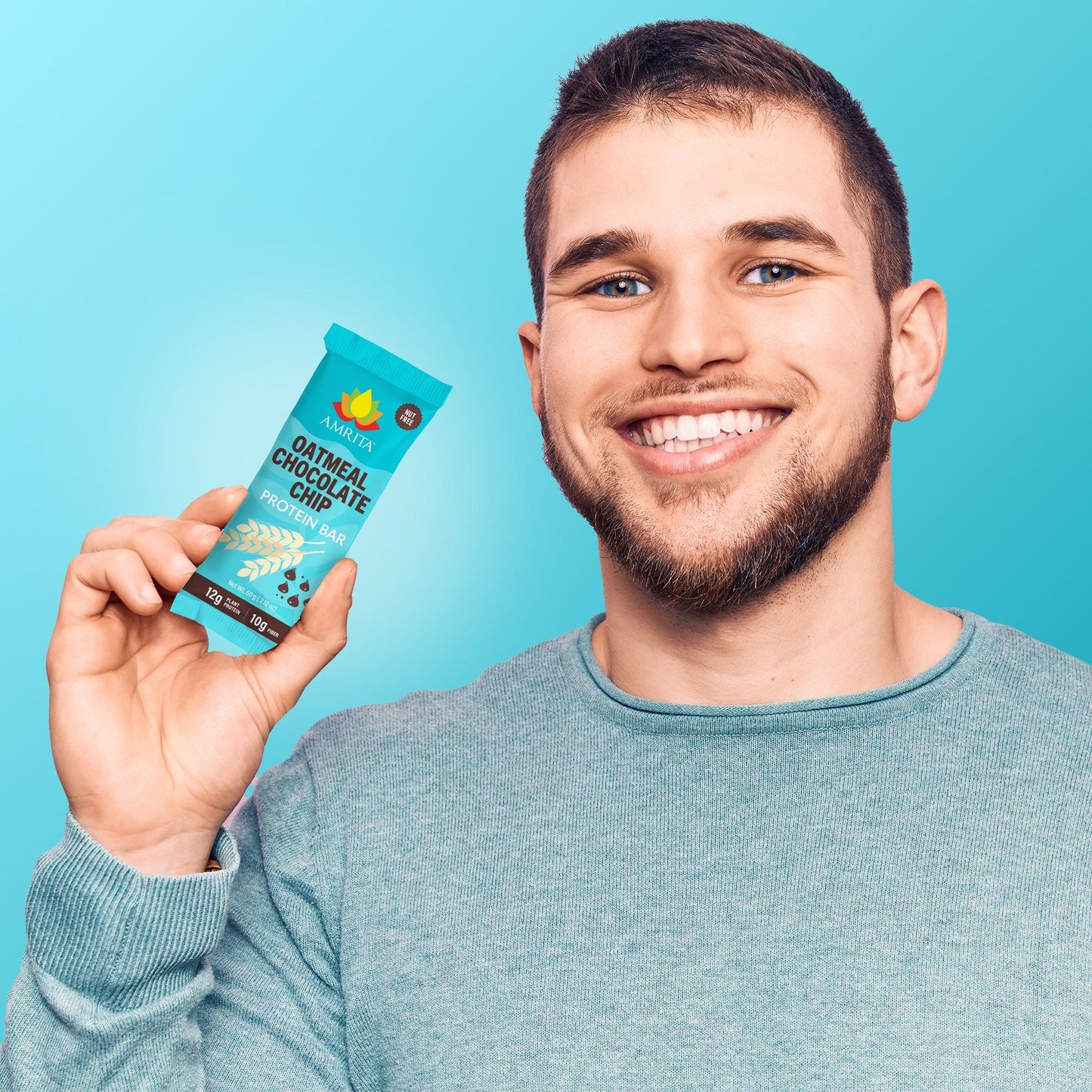 amrita-health-foods protein bars Oatmeal Chocolate Chip